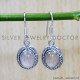 Rose Quartz 925 Sterling Silver Earrings (SJWE-675) Rose Quartz 925 Sterling Silver Earrings (SJWE-675)