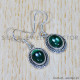 Malachite 925 Sterling Silver Earrings (SJWE-678) Malachite 925 Sterling Silver Earrings (SJWE-678)