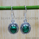 Malachite 925 Sterling Silver Earrings (SJWE-678) Malachite 925 Sterling Silver Earrings (SJWE-678)