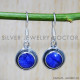 Sapphire 925 Sterling Silver Earrings (SJWE-690) Sapphire 925 Sterling Silver Earrings (SJWE-690)