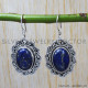 Lapis Lazuli 925 Sterling Silver Earrings (SJWE-7) Lapis Lazuli 925 Sterling Silver Earrings (SJWE-7)