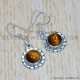 Tiger Eye 925 Sterling Silver Earrings (SJWE-708) Tiger Eye 925 Sterling Silver Earrings (SJWE-708)