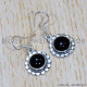 Black Onyx 925 Sterling Silver Earrings (SJWE-709) Black Onyx 925 Sterling Silver Earrings (SJWE-709)