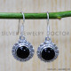 Black Onyx 925 Sterling Silver Earrings (SJWE-709) Black Onyx 925 Sterling Silver Earrings (SJWE-709)