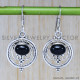 Black Onyx 925 Sterling Silver Earrings (SJWE-71) Black Onyx 925 Sterling Silver Earrings (SJWE-71)