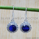 Sapphire 925 Sterling Silver Earrings (SJWE-714) Sapphire 925 Sterling Silver Earrings (SJWE-714)