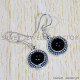 Black Onyx 925 Sterling Silver Earrings (SJWE-726) Black Onyx 925 Sterling Silver Earrings (SJWE-726)