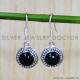 Black Onyx 925 Sterling Silver Earrings (SJWE-726) Black Onyx 925 Sterling Silver Earrings (SJWE-726)