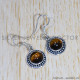 Tiger Eye 925 Sterling Silver Earrings (SJWE-728)