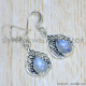 Rainbow Moonstone 925 Sterling Silver Earrings (SJWE-734) Rainbow Moonstone 925 Sterling Silver Earrings (SJWE-734)