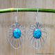Turquoise 925 Sterling Silver Earrings (SJWE-744) Turquoise 925 Sterling Silver Earrings (SJWE-744)