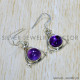 Amethyst 925 Sterling Silver Earrings (SJWE-755) Amethyst 925 Sterling Silver Earrings (SJWE-755)