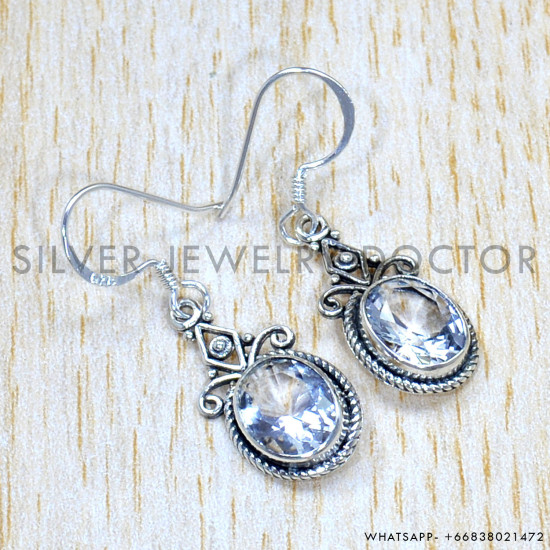 925 Sterling Silver Earrings (SJWE-787)