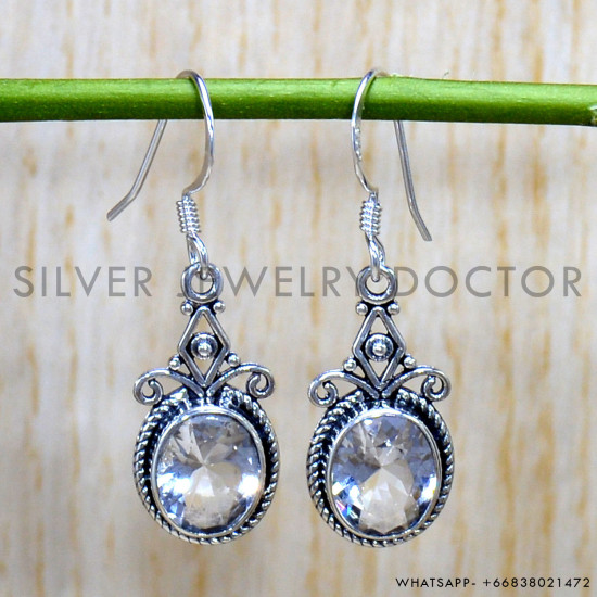925 Sterling Silver Earrings (SJWE-787)