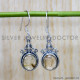 Golden Rutile 925 Sterling Silver Earrings (SJWE-788)