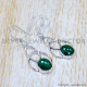 Malachite 925 Sterling Silver Earrings (SJWE-792)