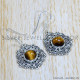 Tiger Eye 925 Sterling Silver Earrings (SJWE-807)