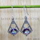 Mystic Topaz 925 Sterling Silver Earrings (SJWE-816)