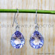 Amethyst 925 Sterling Silver Earrings (SJWE-817)