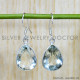 Green Amethyst 925 Sterling Silver Earrings (SJWE-819)