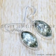 Green Amethyst 925 Sterling Silver Earrings (SJWE-824)