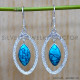 Turquoise 925 Sterling Silver Earrings (SJWE-825) Turquoise 925 Sterling Silver Earrings (SJWE-825)