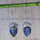 Labradorite 925 Sterling Silver Earrings (SJWE-83.) Labradorite 925 Sterling Silver Earrings (SJWE-83.)