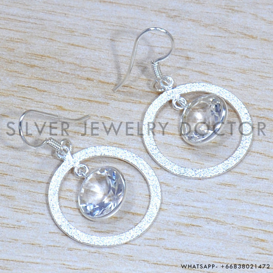 925 Sterling Silver Earrings (SJWE-849)