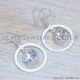 925 Sterling Silver Earrings (SJWE-849)