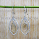 Golden Rutile 925 Sterling Silver Earrings (SJWE-873)