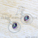 Mystic Topaz 925 Sterling Silver Earrings (SJWE-880)