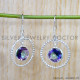 Mystic Topaz 925 Sterling Silver Earrings (SJWE-880)