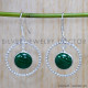 Malachite 925 Sterling Silver Earrings (SJWE-882)