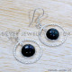 Labradorite 925 Sterling Silver Earrings (SJWE-883)