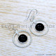 Black Onyx 925 Sterling Silver Earrings (SJWE-886)
