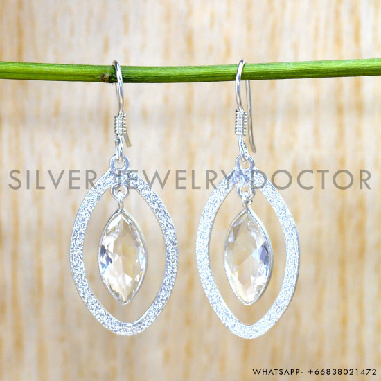 925 Sterling Silver Earrings (SJWE-895)