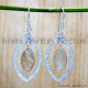Golden Rutile 925 Sterling Silver Earrings (SJWE-897)