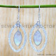 Rainbow Moonstone 925 Sterling Silver Earrings (SJWE-898)