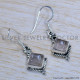 Rose Quartz 925 Sterling Silver Earrings (SJWE-906)