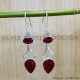 Ruby 925 Sterling Silver Earrings (SJWE-911) Ruby 925 Sterling Silver Earrings (SJWE-911)
