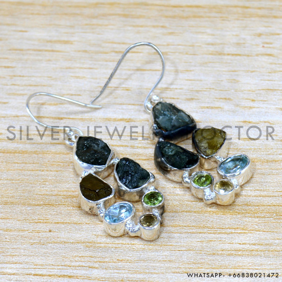 925 Sterling Silver Earrings (SJWE-921) 925 Sterling Silver Earrings (SJWE-921)