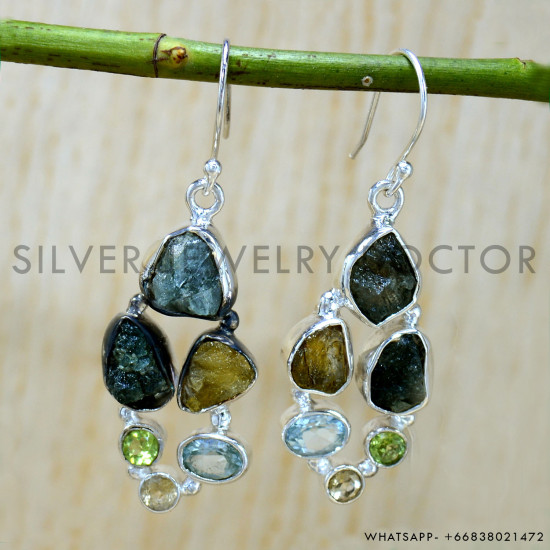 925 Sterling Silver Earrings (SJWE-921) 925 Sterling Silver Earrings (SJWE-921)