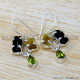 Peridot 925 Sterling Silver Earrings (SJWE-926) Peridot 925 Sterling Silver Earrings (SJWE-926)