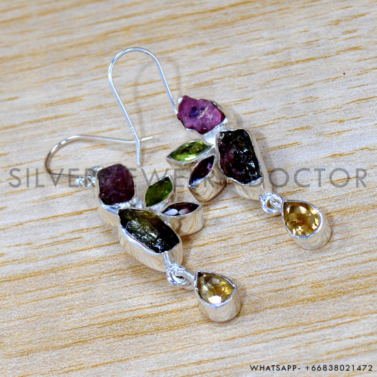 925 Sterling Silver Earrings (SJWE-927)