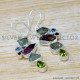Aquamarine 925 Sterling Silver Earrings (SJWE-929)