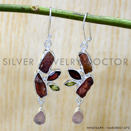 925 Sterling Silver Earrings (SJWE-930)