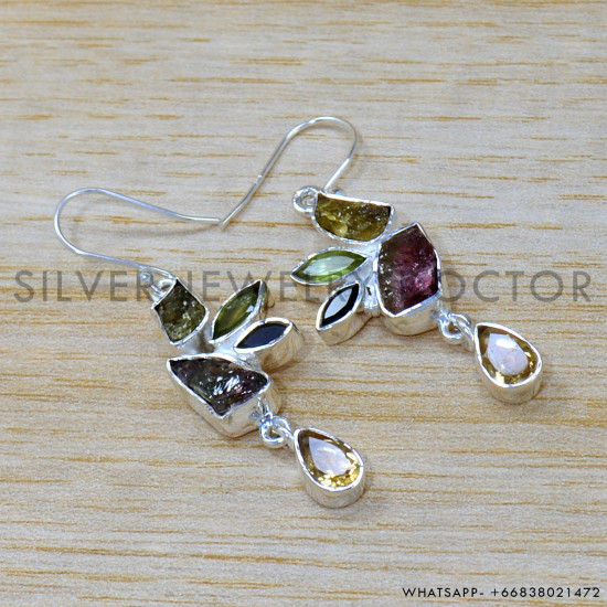 925 Sterling Silver Earrings (SJWE-934)