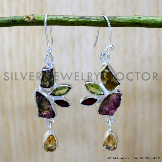 925 Sterling Silver Earrings (SJWE-934)