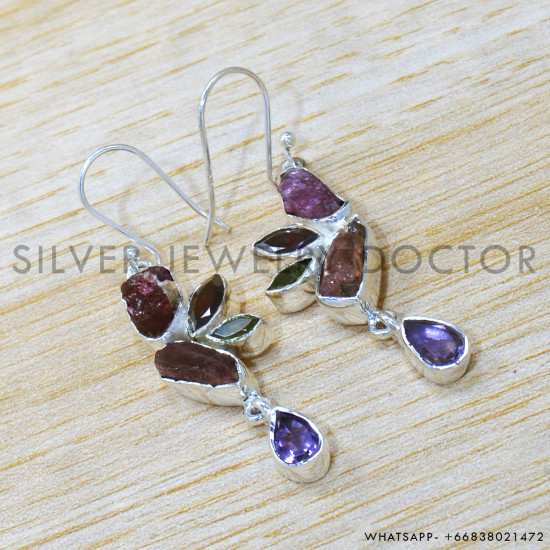 925 Sterling Silver Earrings (SJWE-935)
