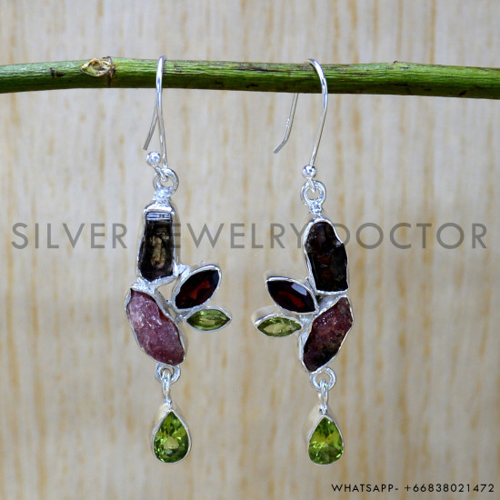 925 Sterling Silver Earrings (SJWE-938)